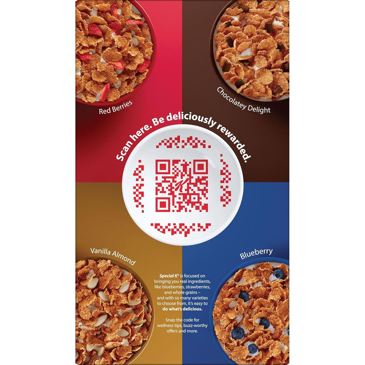 Cereal Kellogg's Special K con Fibras, Tamaño Familiar, 19.2oz