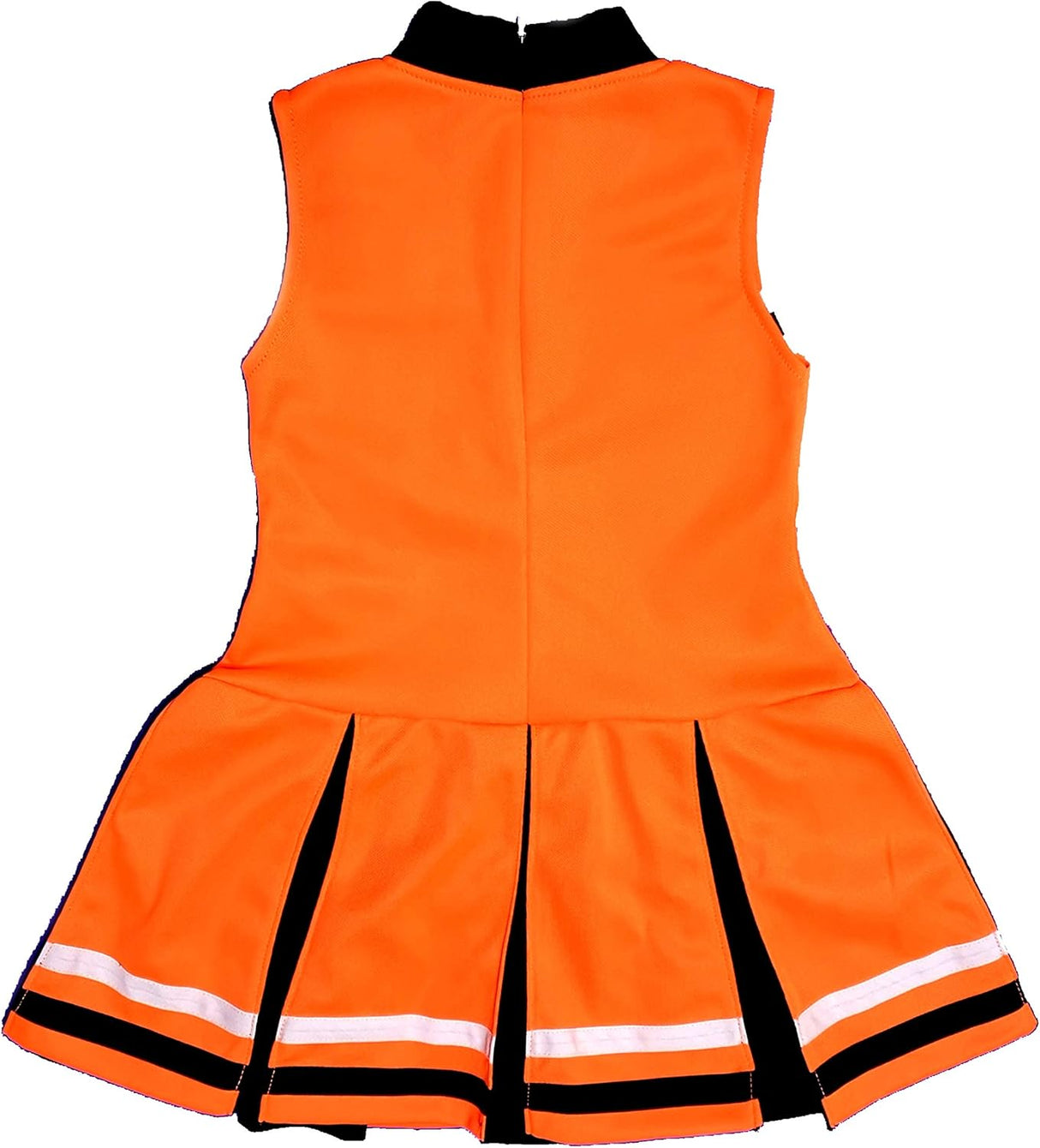Disfraces de animadora para niñas talla S naranja y negro