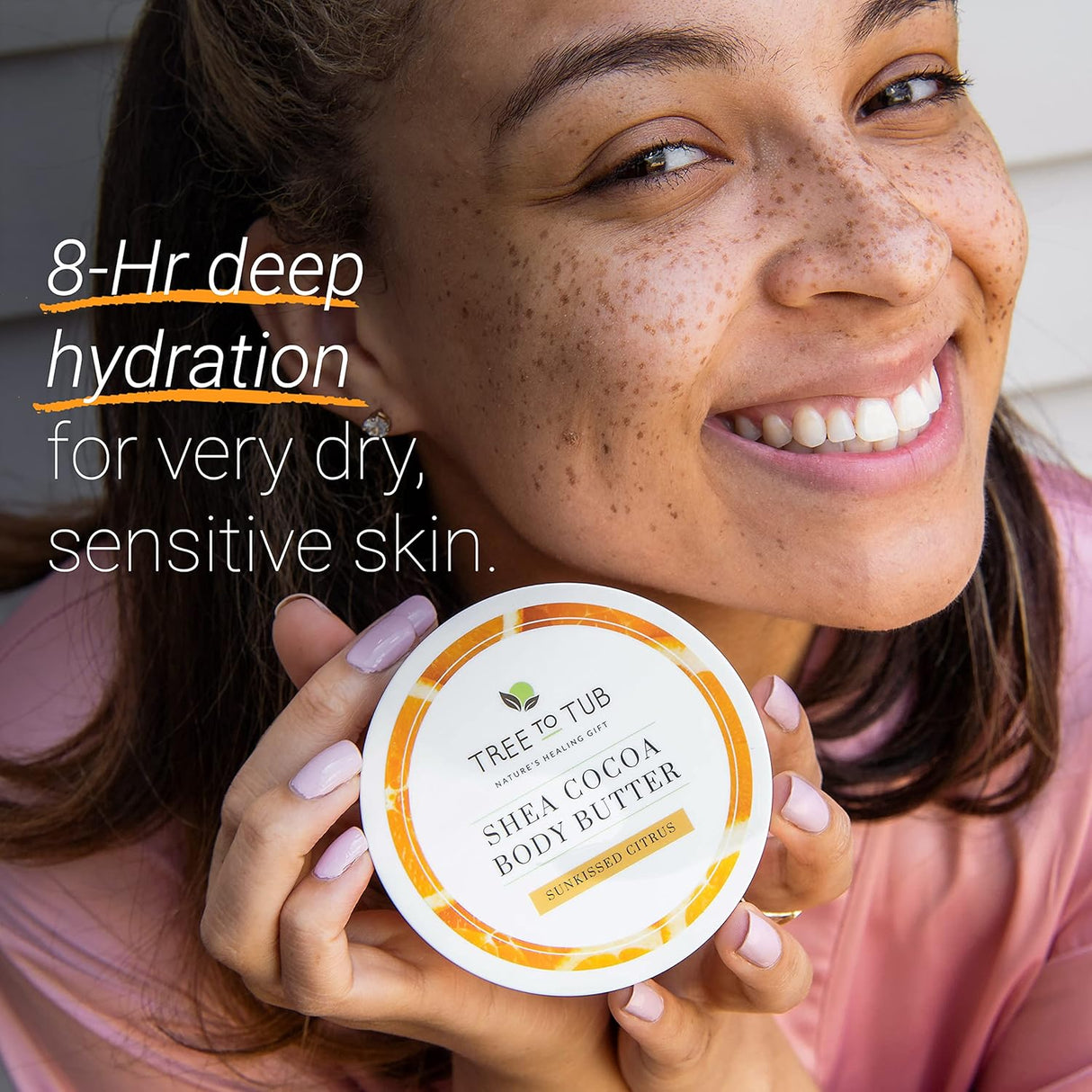 Manteca Corporal Shea Hidratante para Piel Seca y Sensible