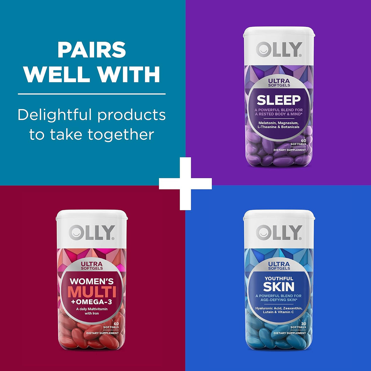 Suplementos Alimenticios para aliviar el estrés 60 unidades