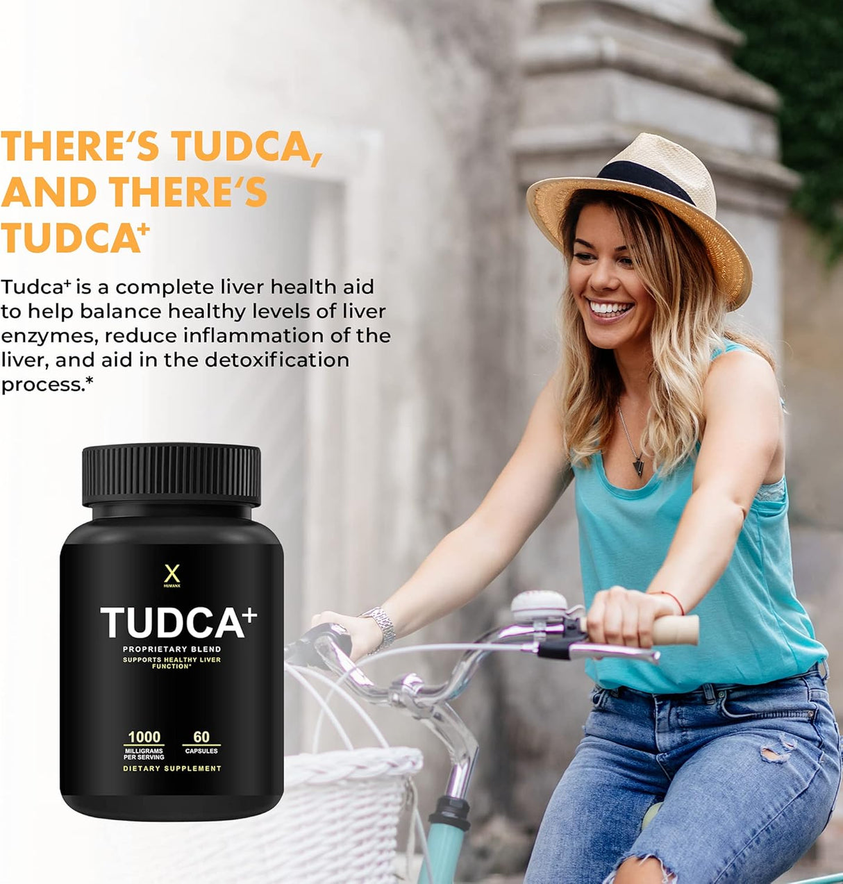 Suplementos TUDCA+ 1000 mg (ácido taursodesoxicólico)