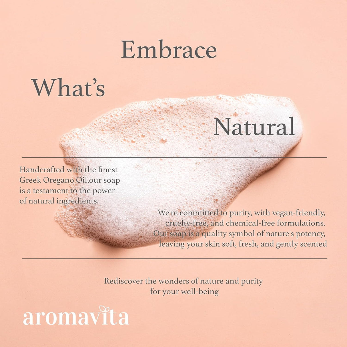 Jabón Facial para Acné - Aceite de Orégano y Argán Limpiador Natural