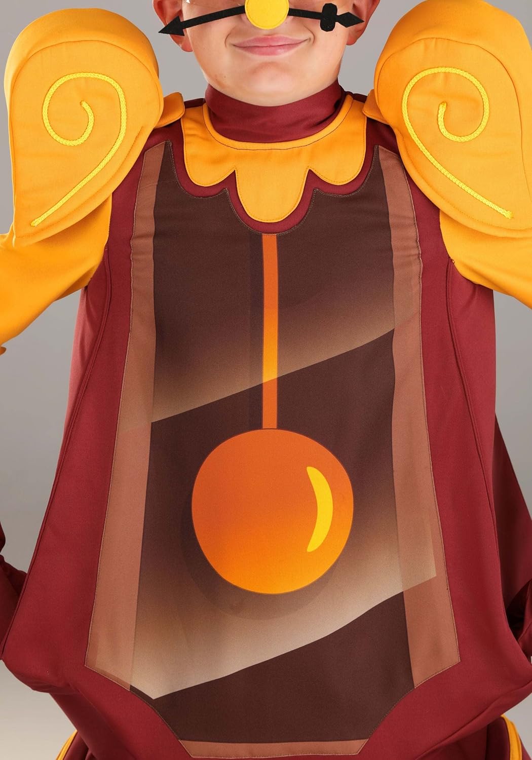 Disfraz de la Bella y la Bestia Cogsworth para niños XL