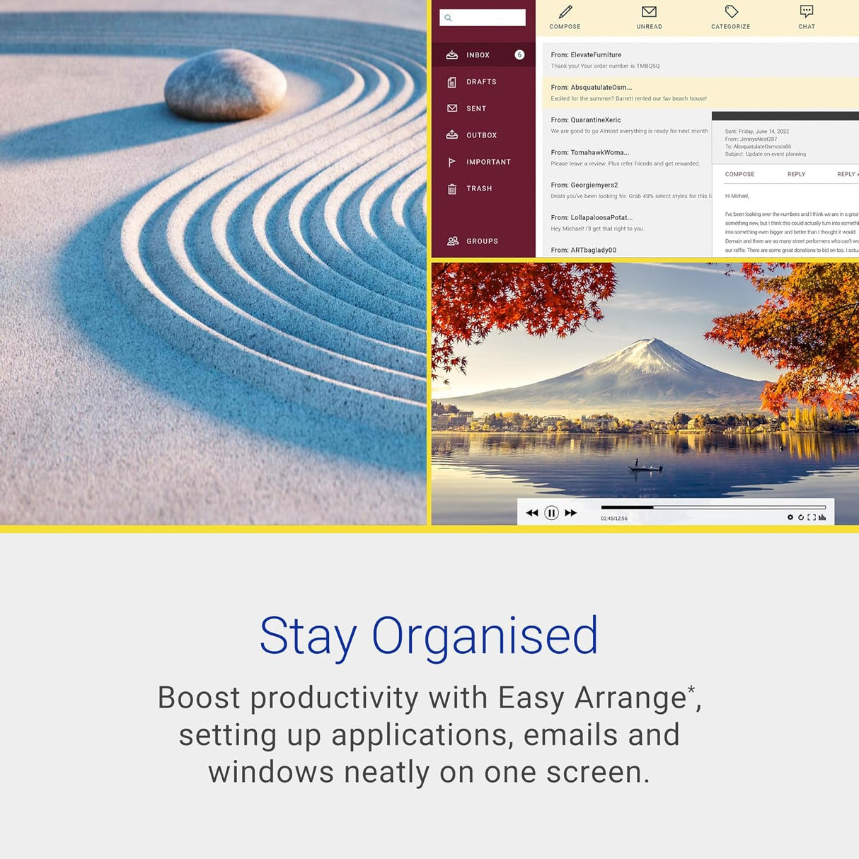 Monitor Dell S2725DS, 27, QHD, 100Hz, alt. ajustable
