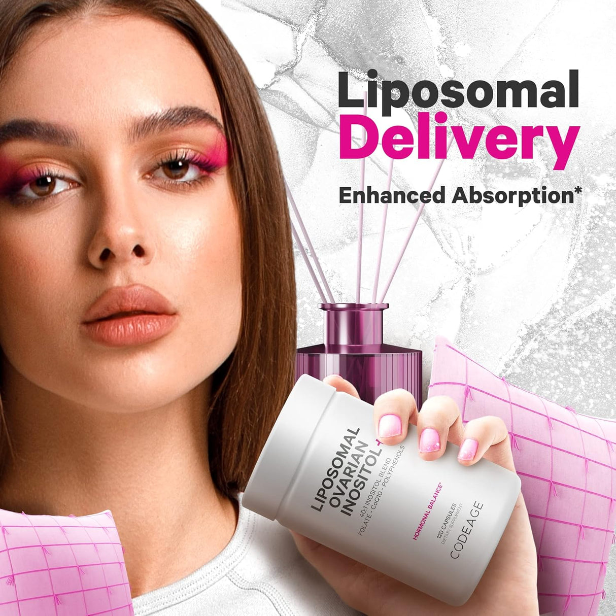 Suplementos Inositol de ovario liposomal + Mio-inositol