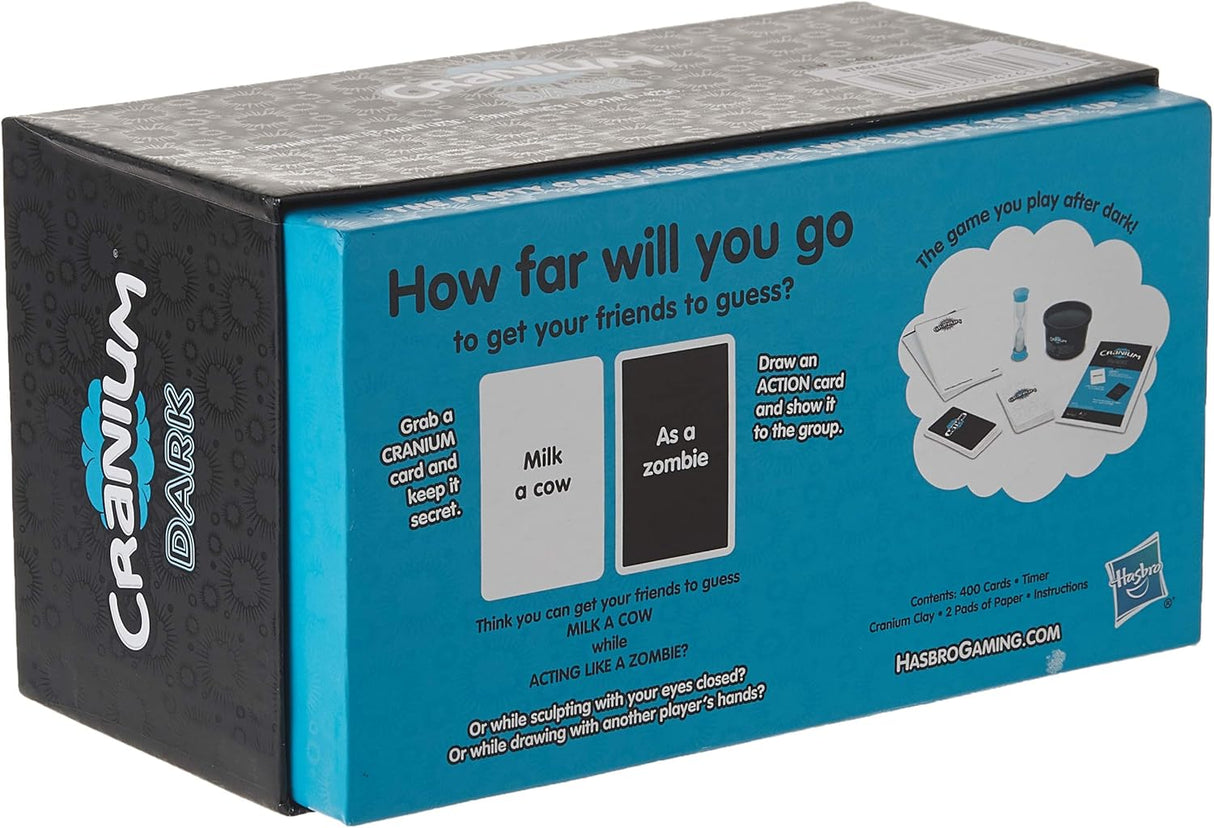 Juego Cranium Dark de Hasbro, diversión y creatividad en equipo