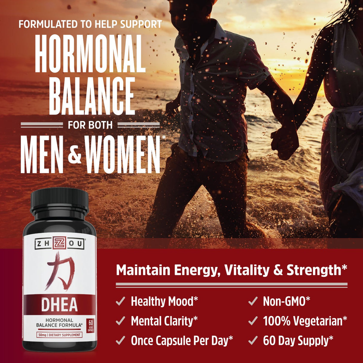 Fórmula de equilibrio hormonal para mujeres y hombres