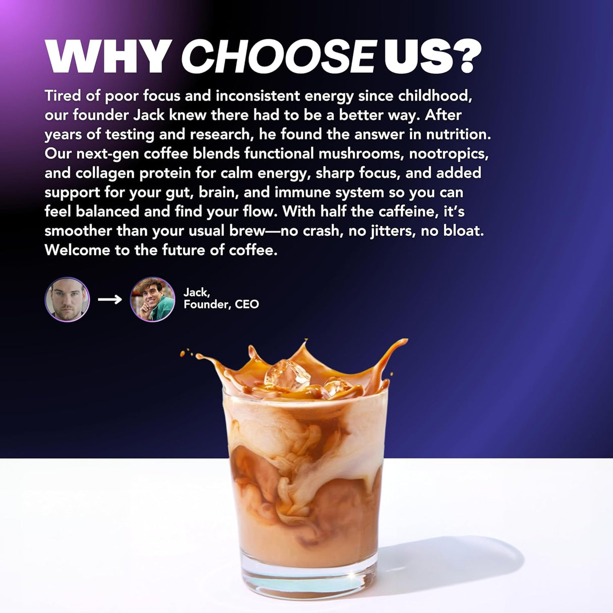 Café de Hongos Everyday Dose con Colágeno y L-Theanine 30 Serv.