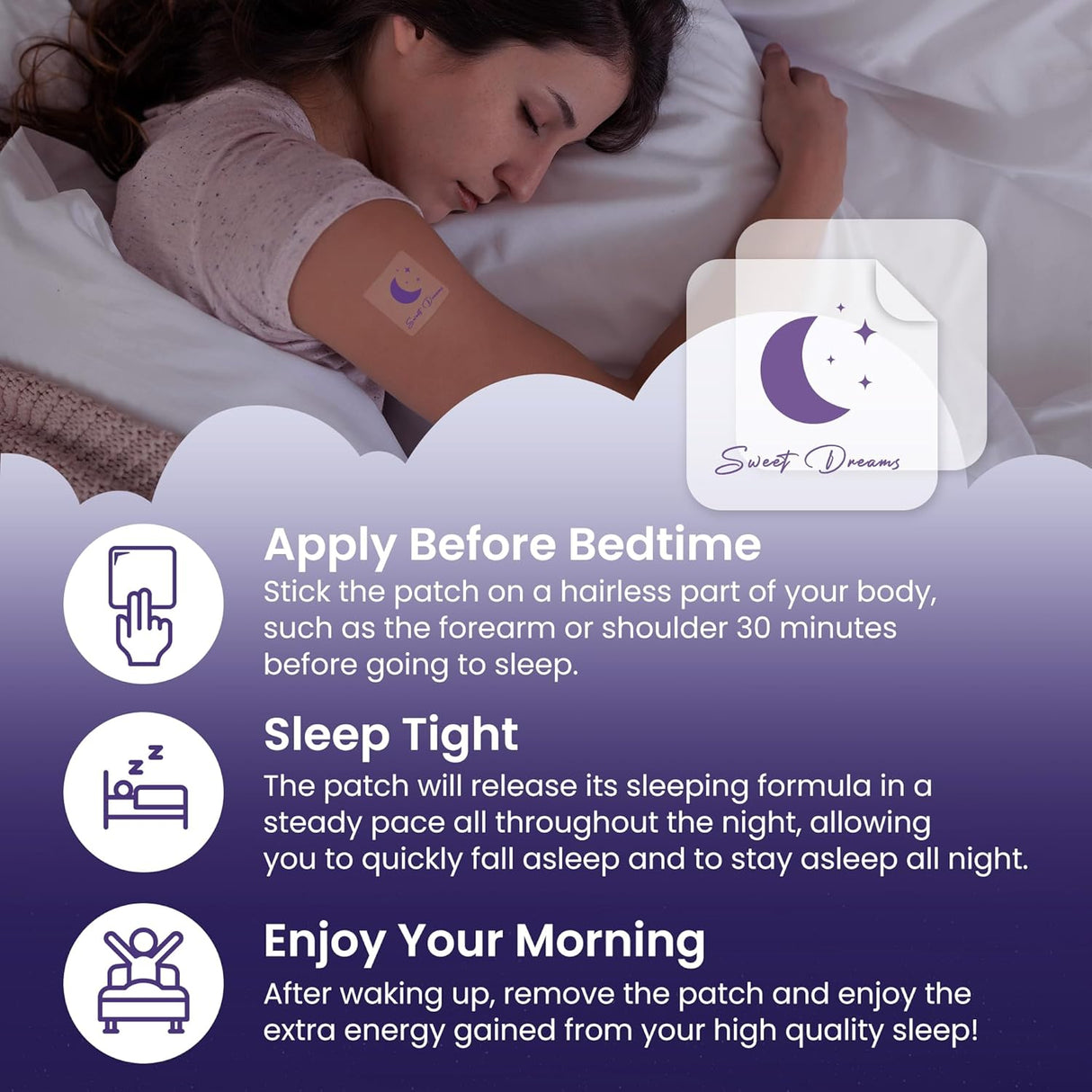 84 parches para dormir para adultos extra fuertes PATCH4U