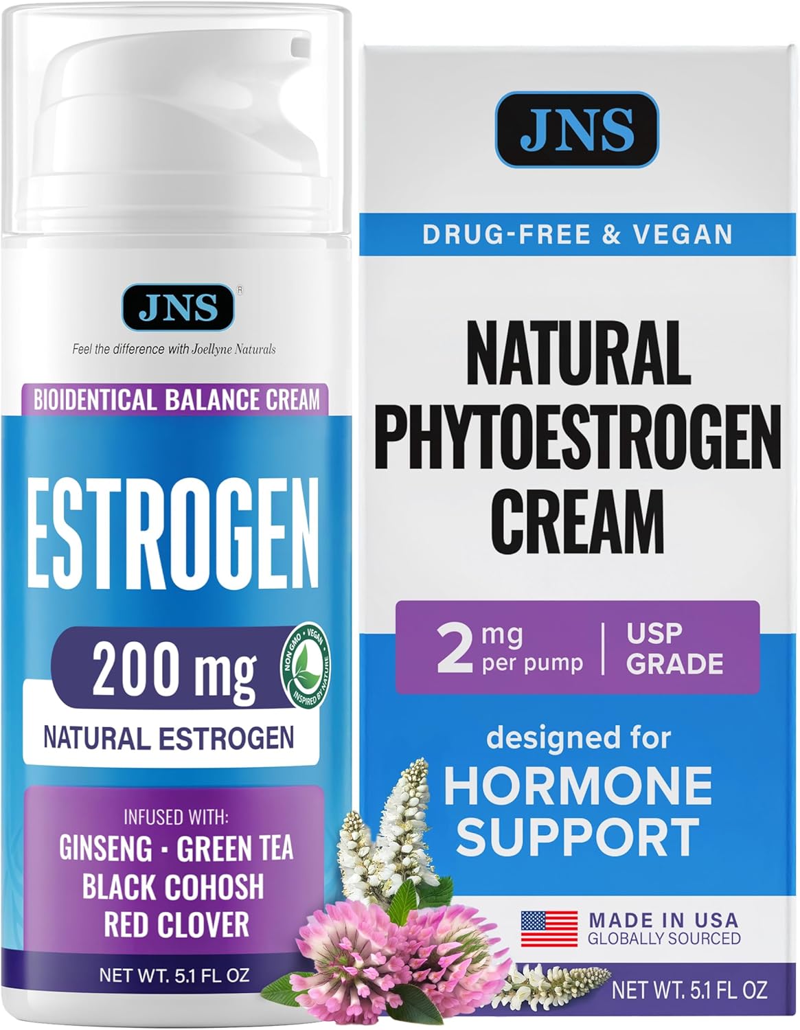 Crema de Estrógeno para Menopausia, 5.1 oz