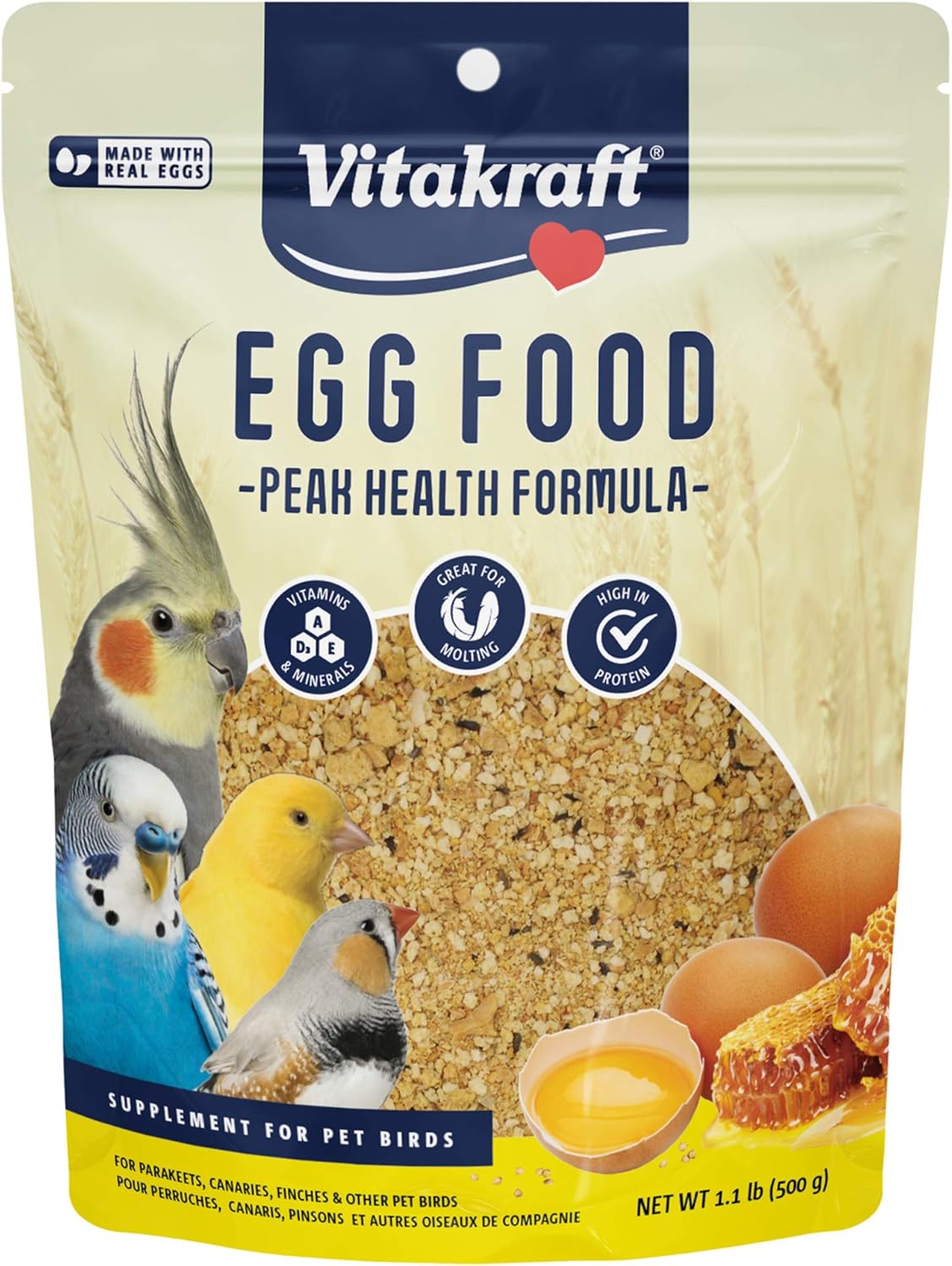Vitakraft - Comida para huevos para pájaros 1.1 libras (1)