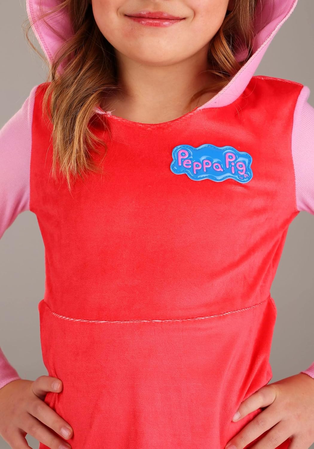 Disfraz de manga larga para niñas de Peppa Pig