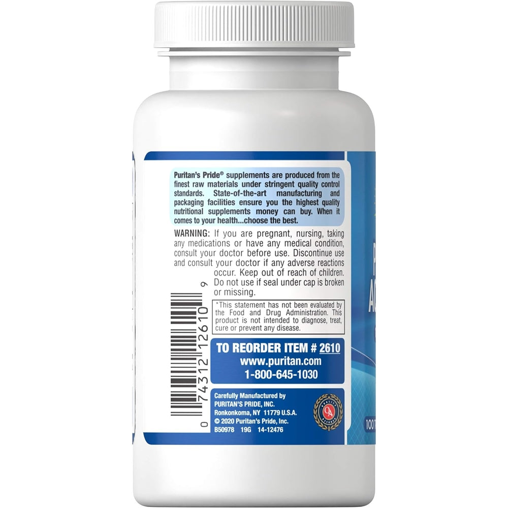 Suplementos Probiotic Acidophilus 100 unidades