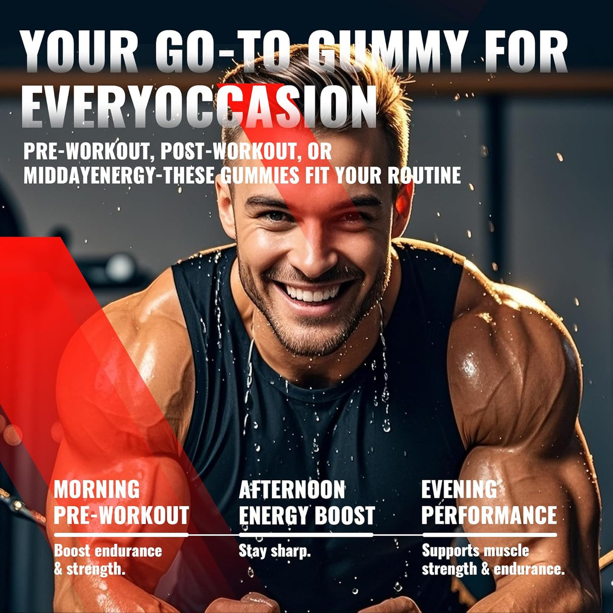 Gomitas de Creatina Monohidrato Veganas 135u