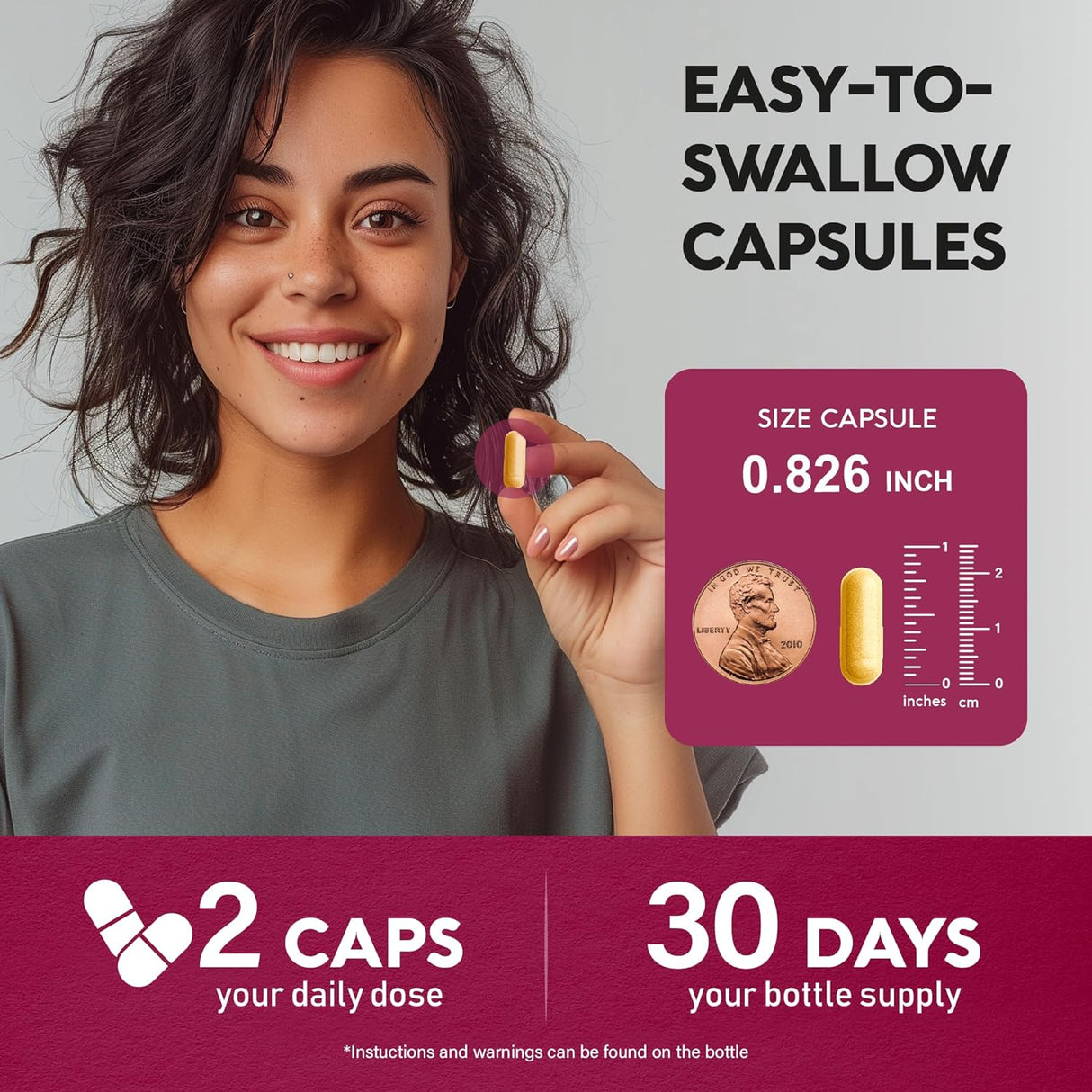 Suplemento Complejo de vitamina B – Complejo B 11 B1, B2, B3