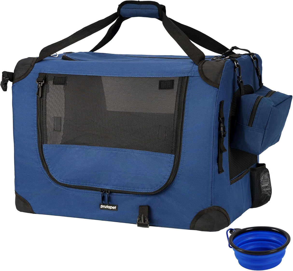 Transportín para Gatos y Perros, portátil, colapsable, 24x16.5