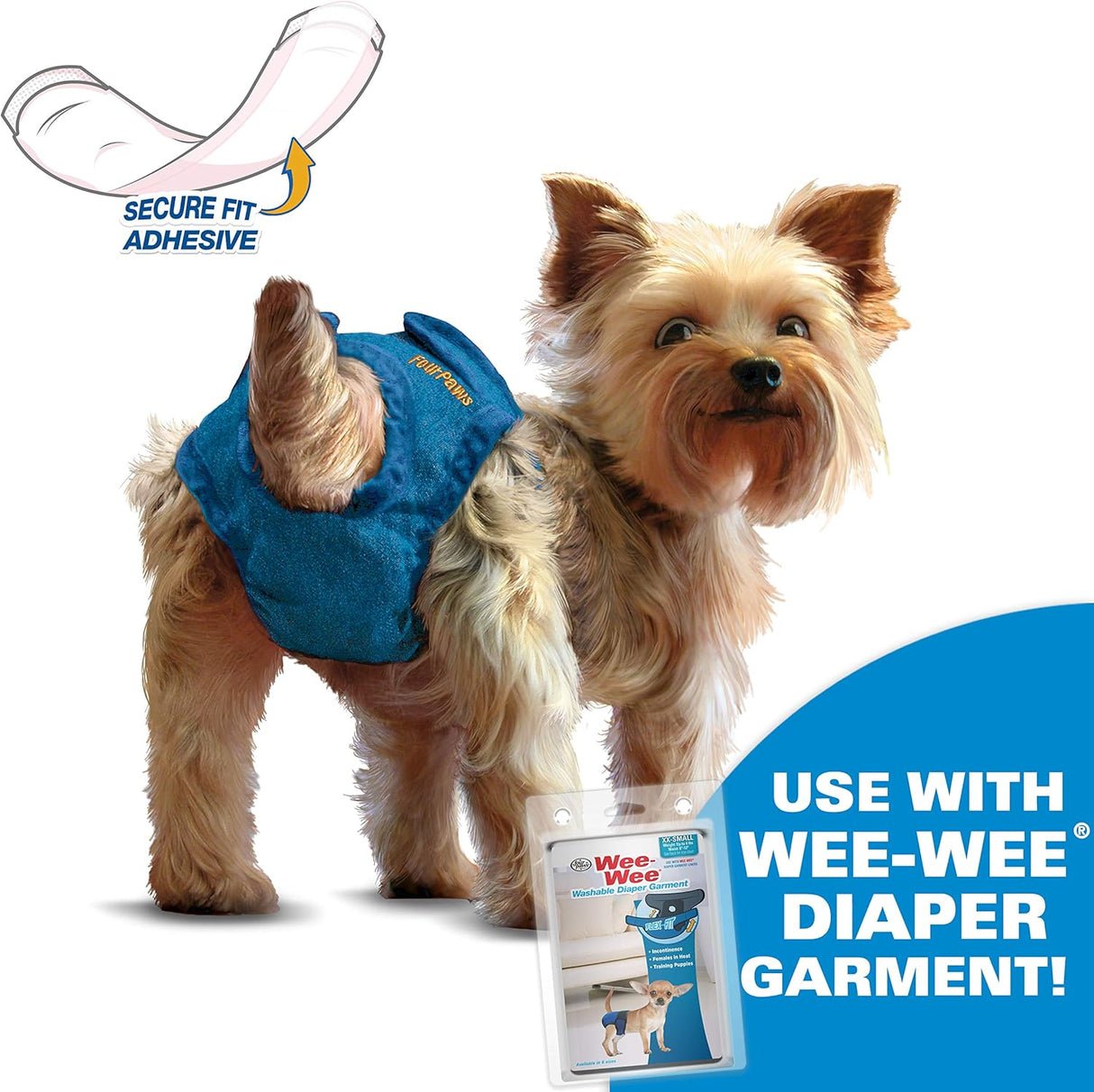 Pañales desechables Wee-Wee super absorbentes, para perros., Regular