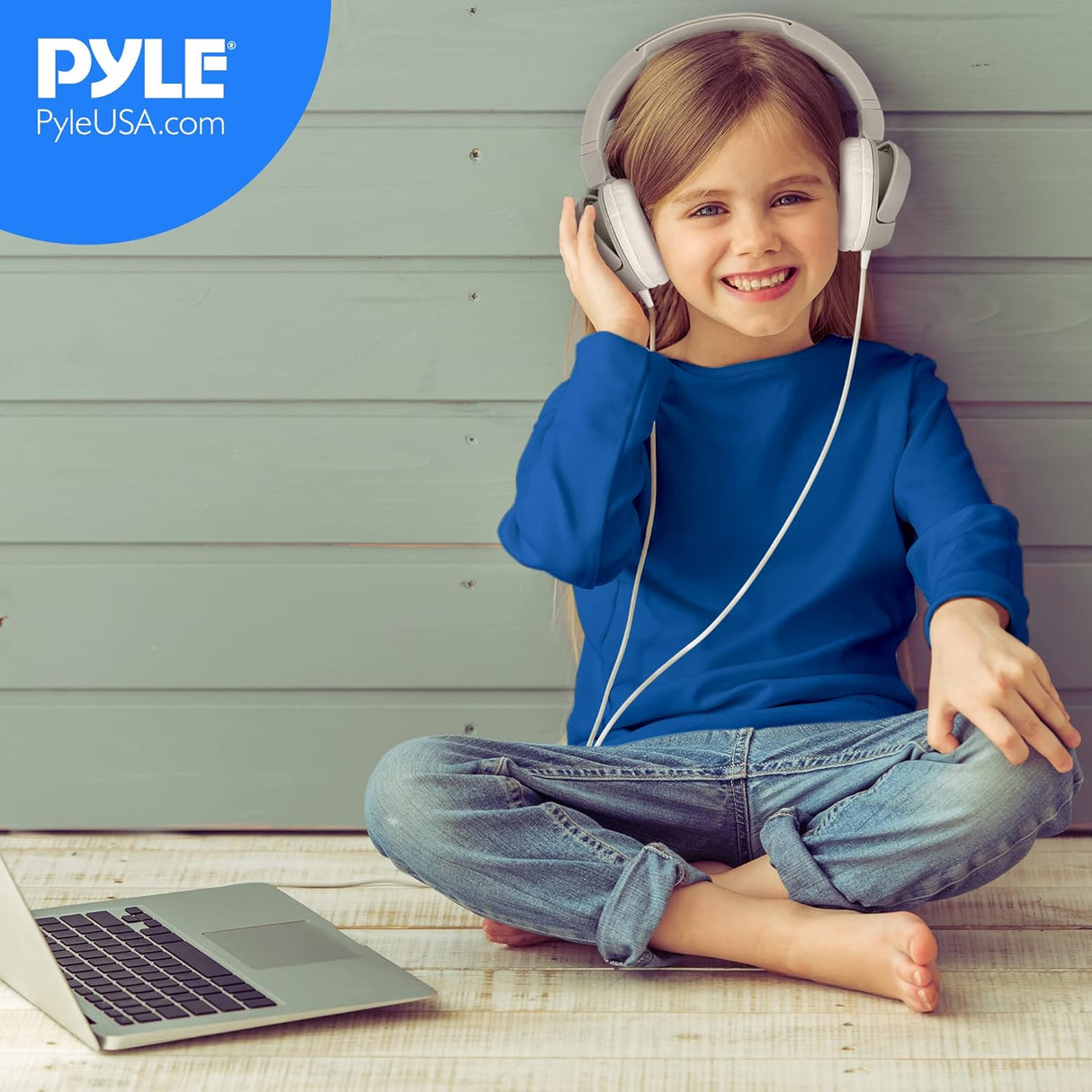 Auriculares cómodos y ligeros con cable para niños Pyle