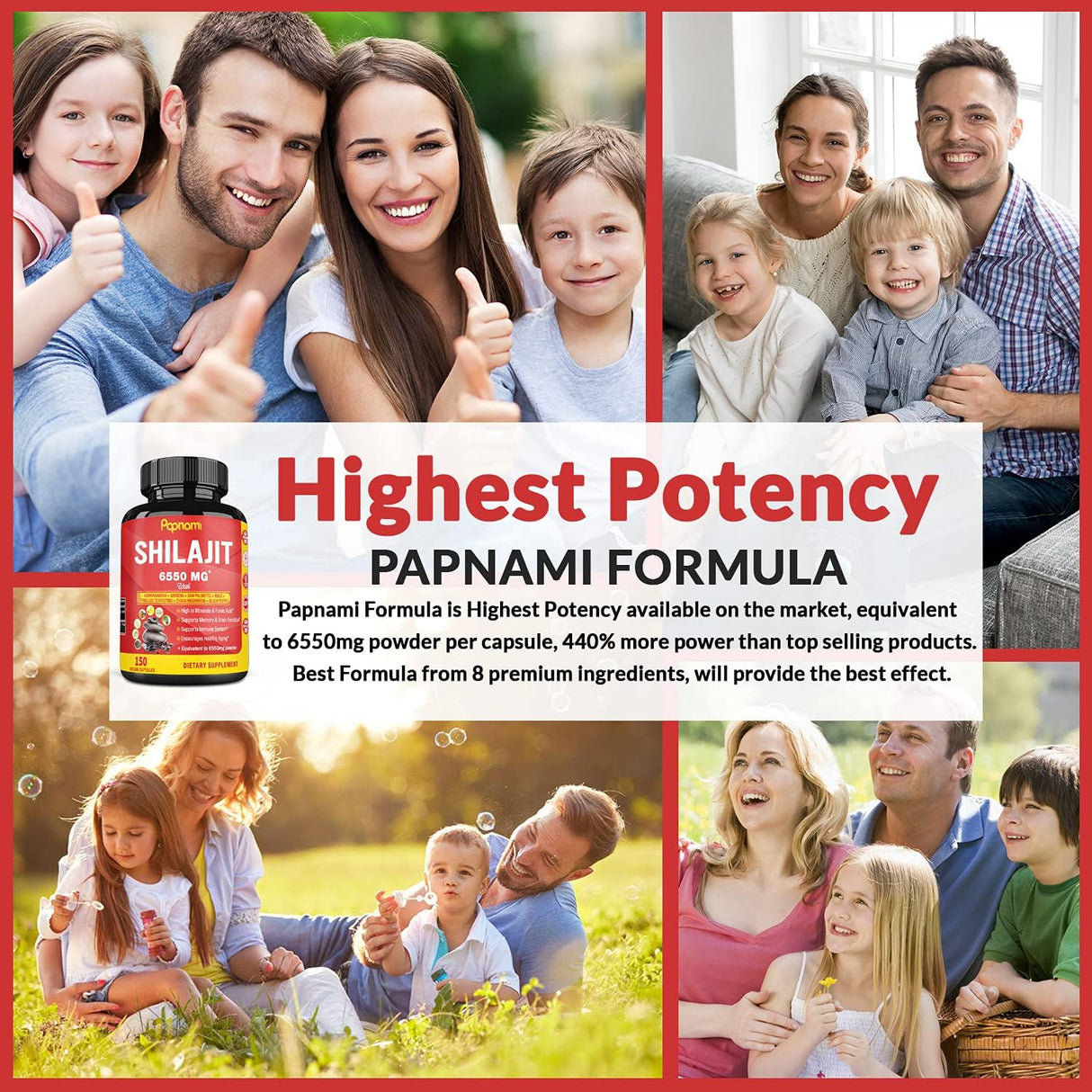 Suplementos Alimenticios Cápsulas de extracto equivalentes