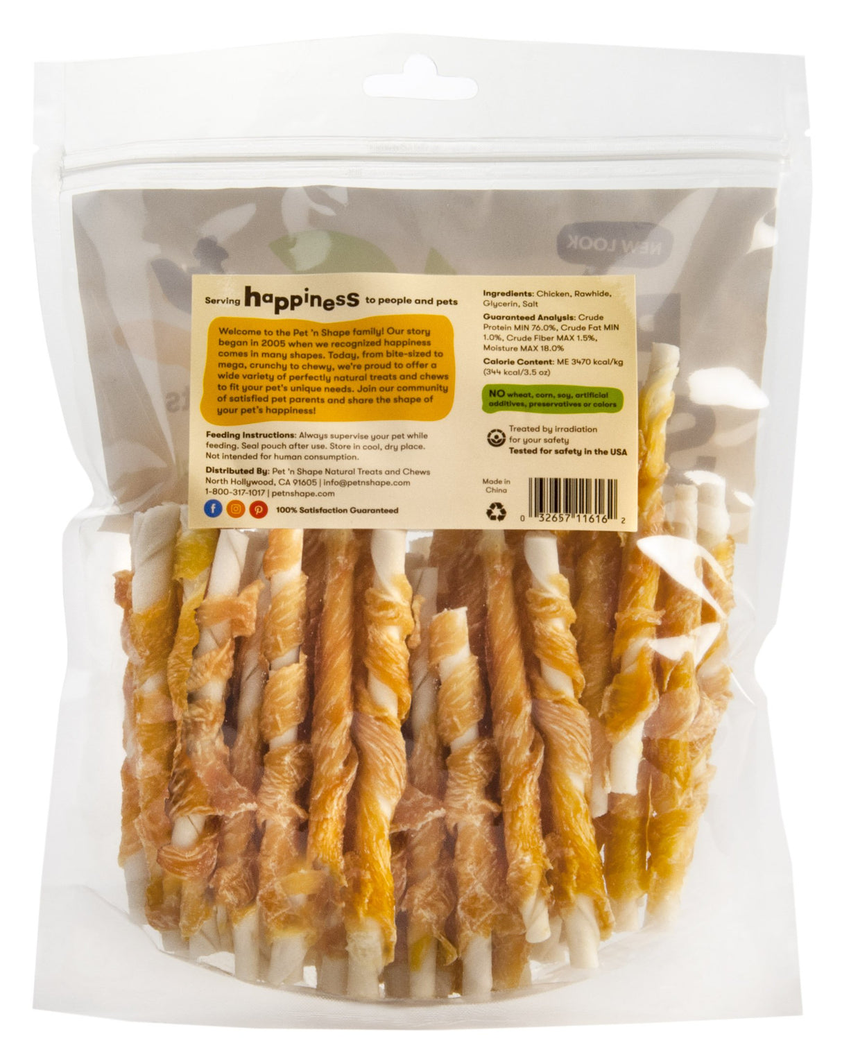 Golosinas naturales para perros, 1 libra