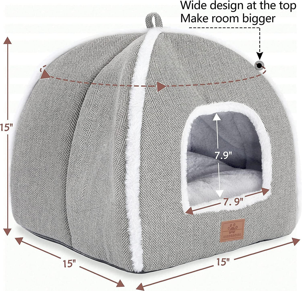 Cueva para Gatos, Marca XYZ, Suave y Caliente, Modelo ABC123