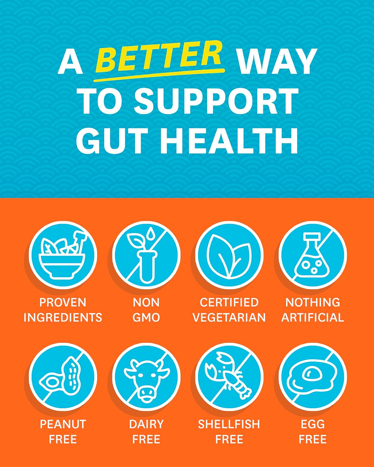 Suplemento Probióticos para la salud digestiva con jengibre