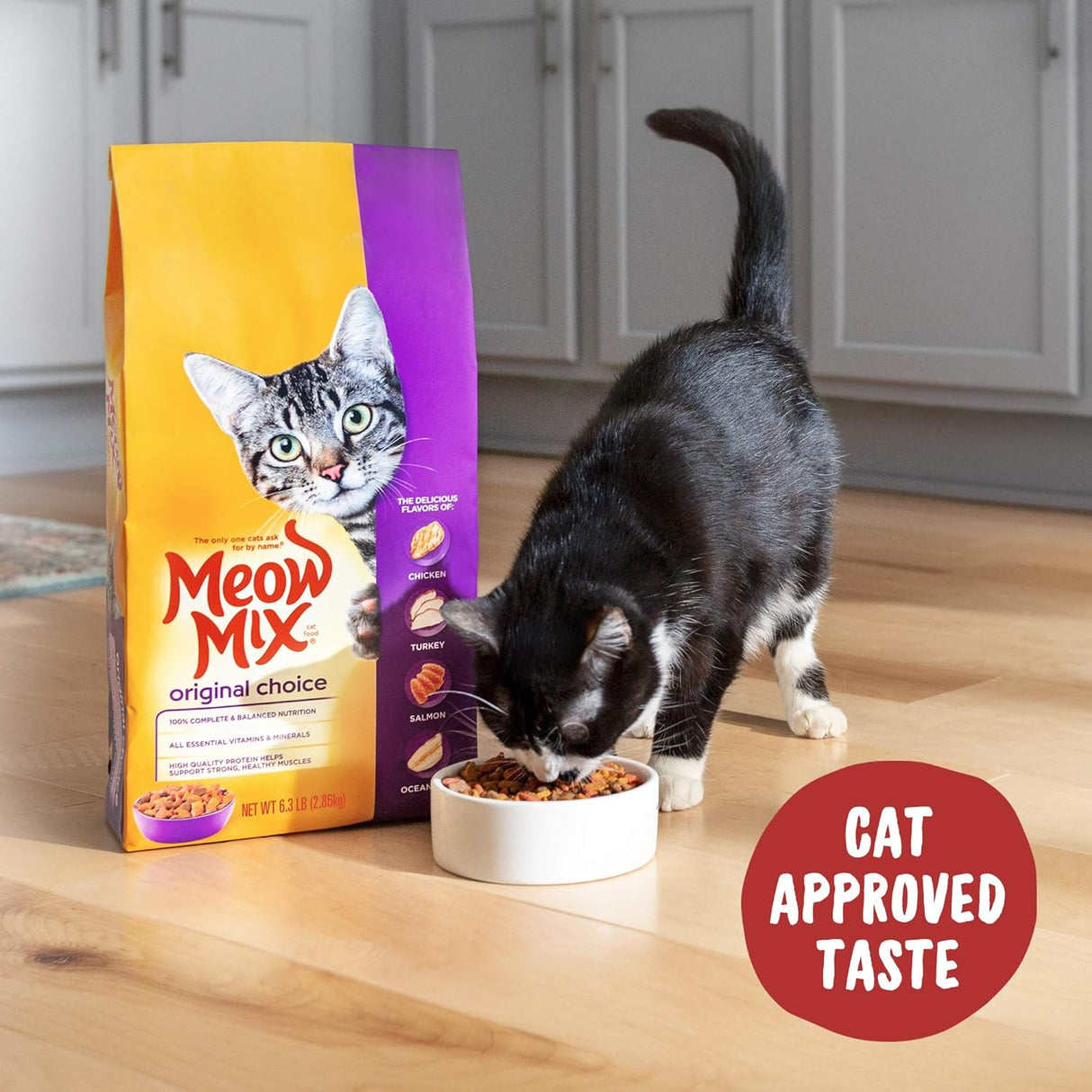 Meow Mix - Comida seca para gatos, Original