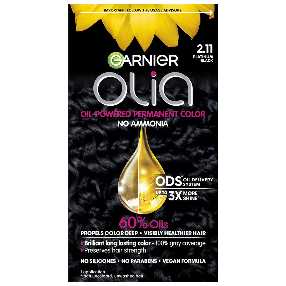 Garnier Olia Tinte permanent negro platino, 1 unidad-