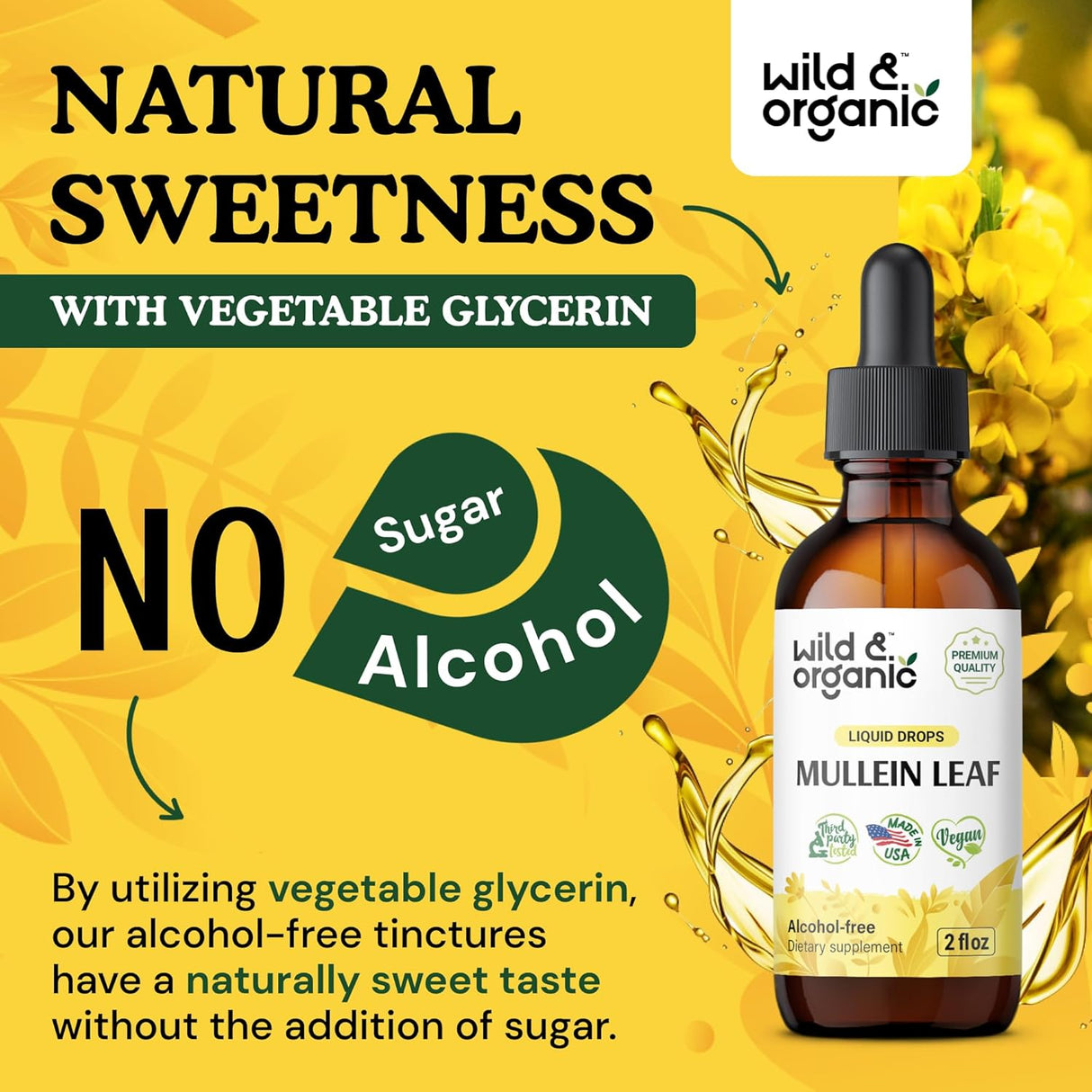 Suplemento Tintura de hoja de gordolobo Desintoxicación