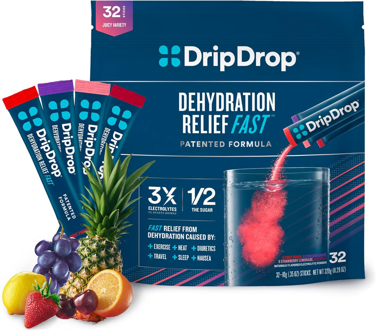 Suplementos Alimenticios Paquetes de electrolitos en polvo