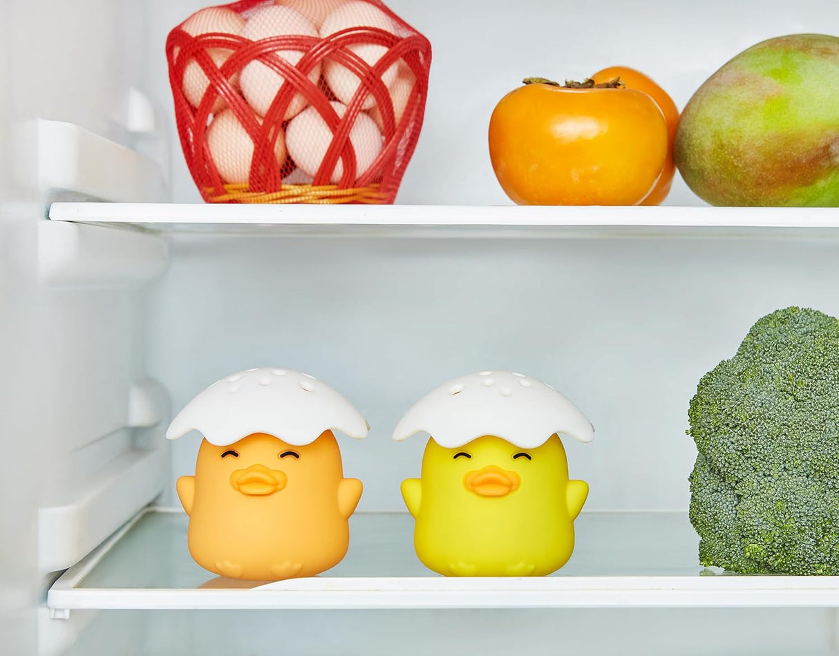 Soporte desodorante de refrigerador, absorbe olores, modelo pato