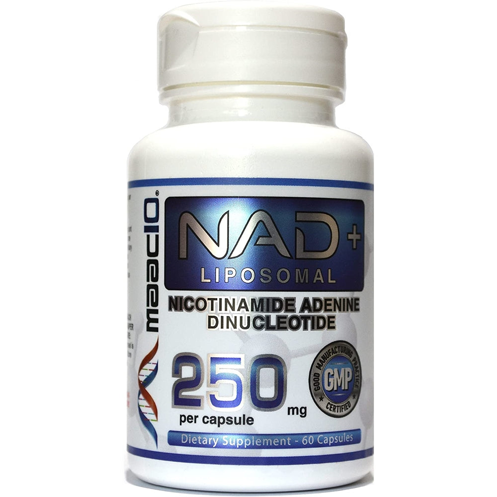 Suplemento liposomal NAD+ de 500 mg 60 x 250 mg