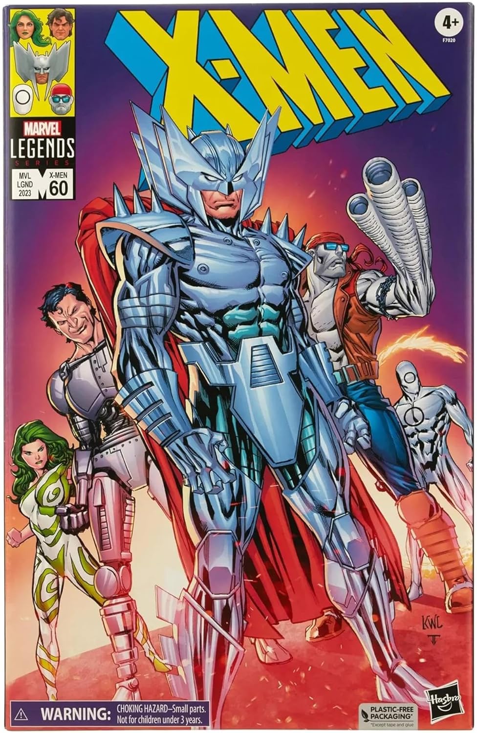 Figuras de Acción Villanos X-Men, Marvel, 60 Aniversario, 6