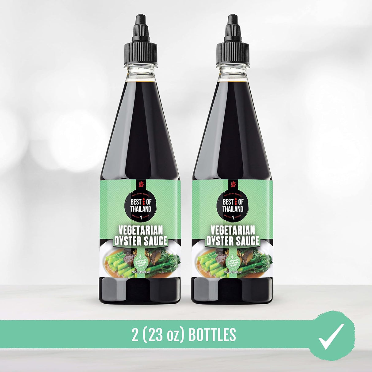 Salsa de Ostra Vegetariana Best of Thailand, Sin MSG, 2 Pack