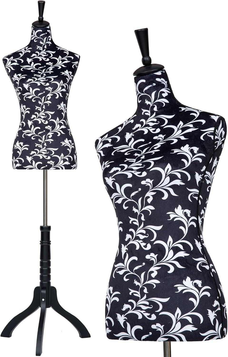 Maniquí femenino ajustable HDBH 59-67 para costura y exhibición