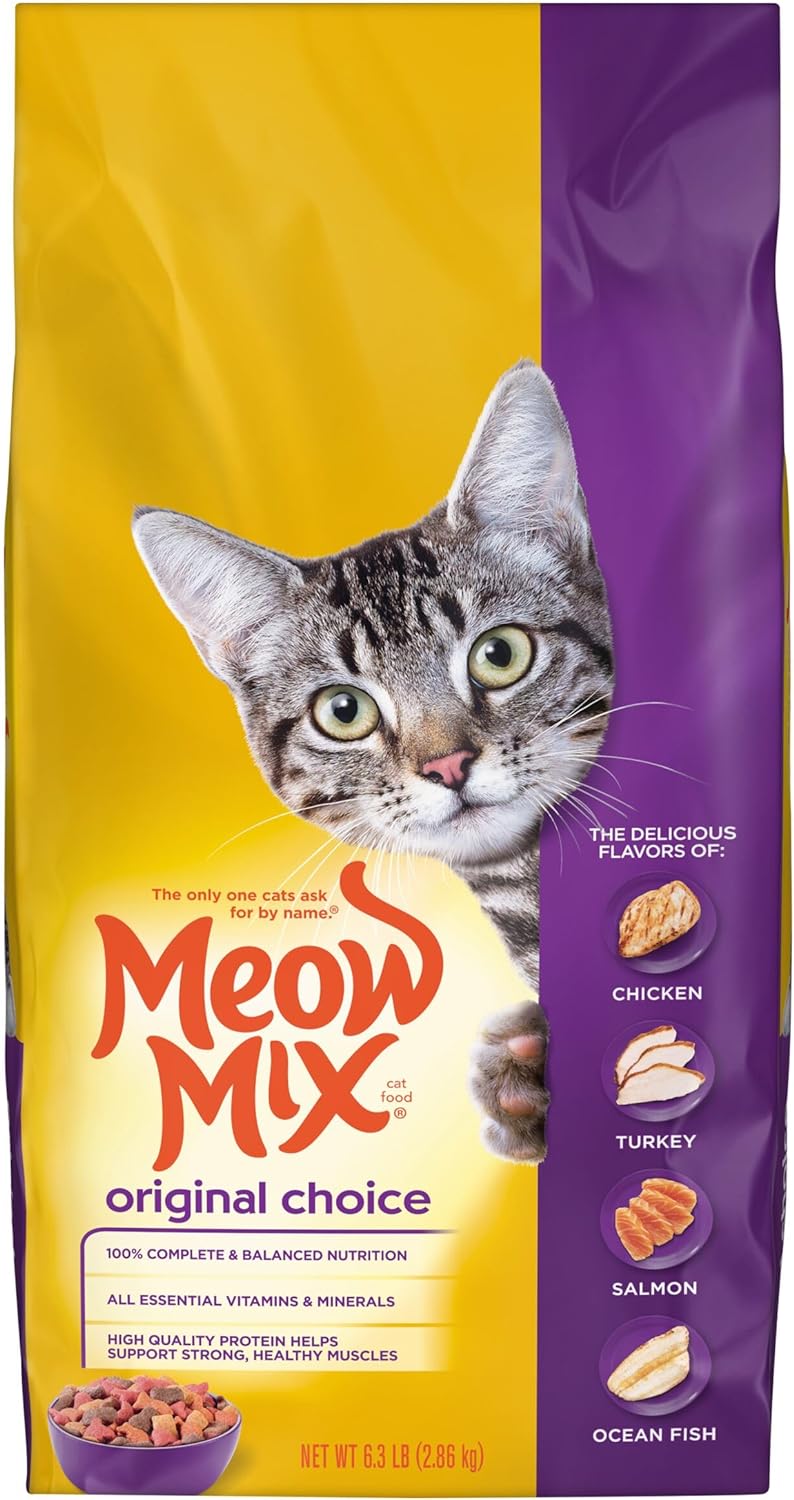 Meow Mix - Comida seca para gatos, Original