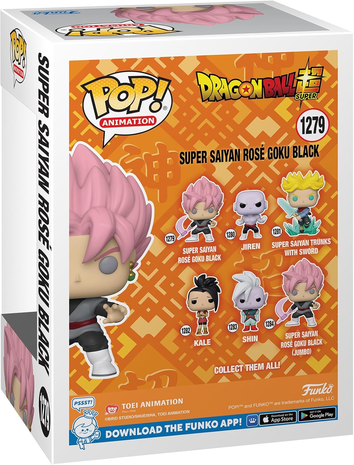 Funko Pop! Dragon Ball Super - Goku Black con Hacha Translucida