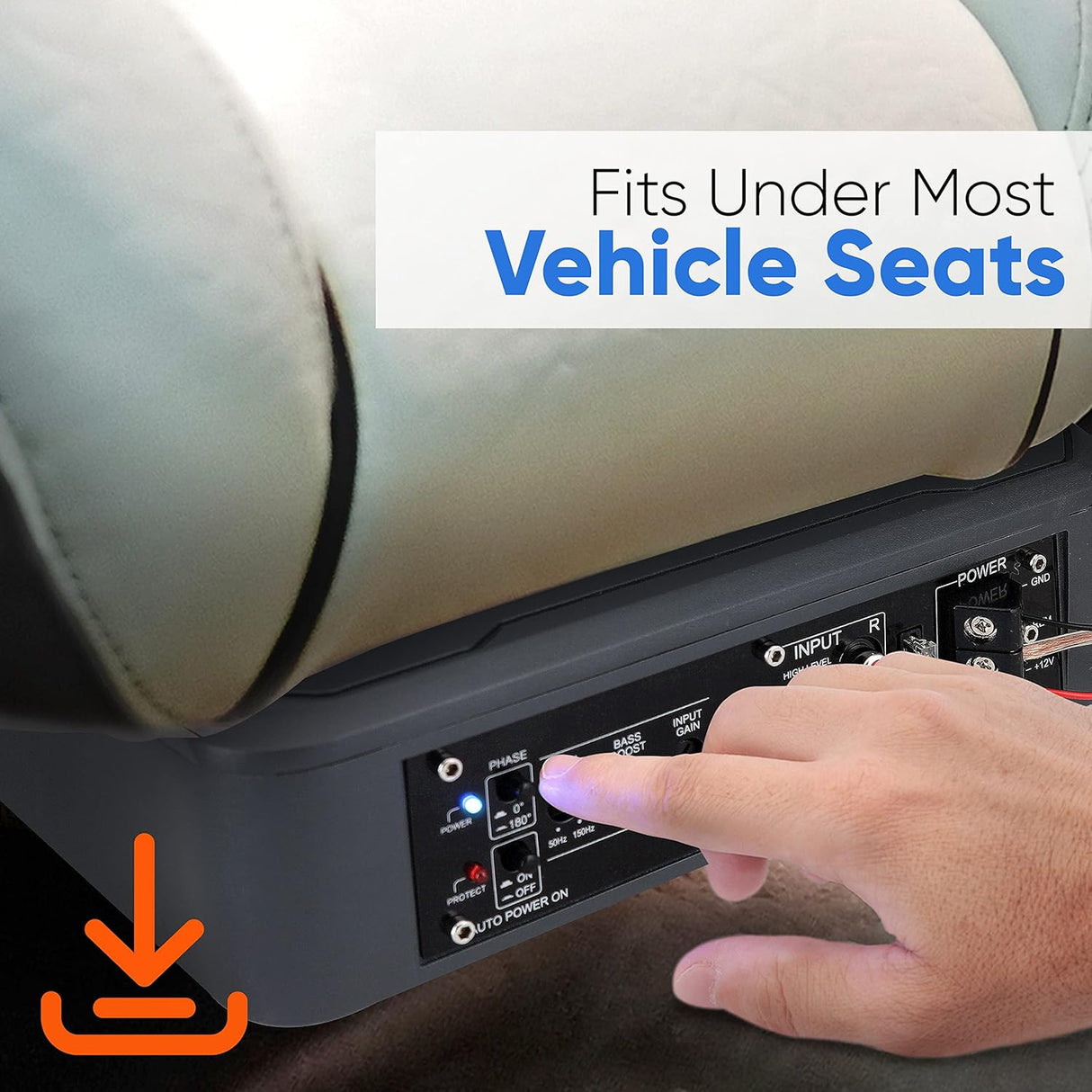 Parlantes Subwoofer de audio LANZAR SBA8A