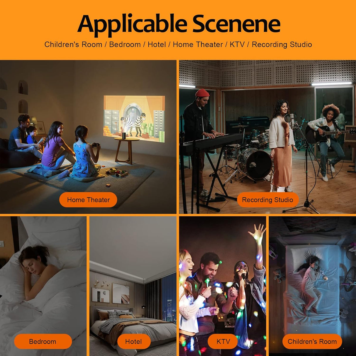 Paneles acústicos hexagonales, alta densidad, 18 piezas, 12 x 10