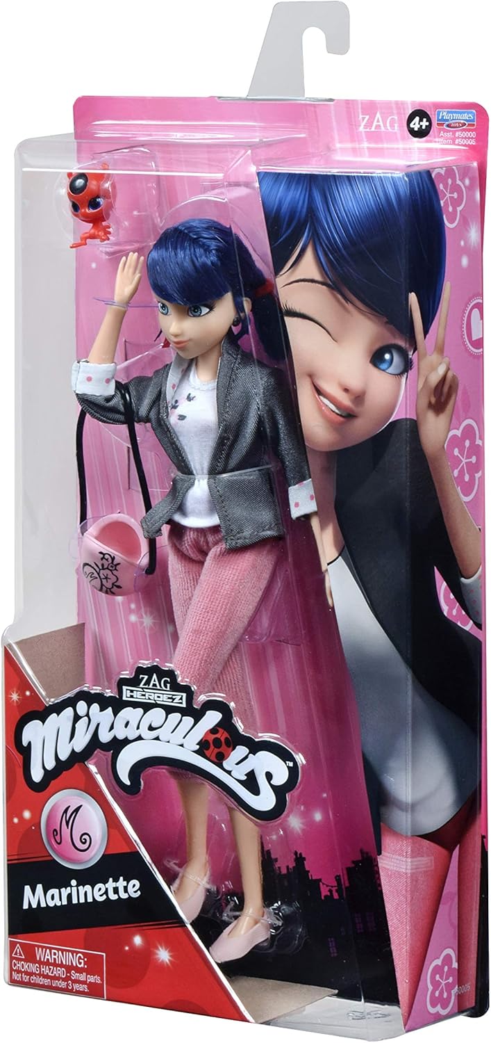 Muñeca de Moda Marinette de Miraculous Ladybug - Articulada