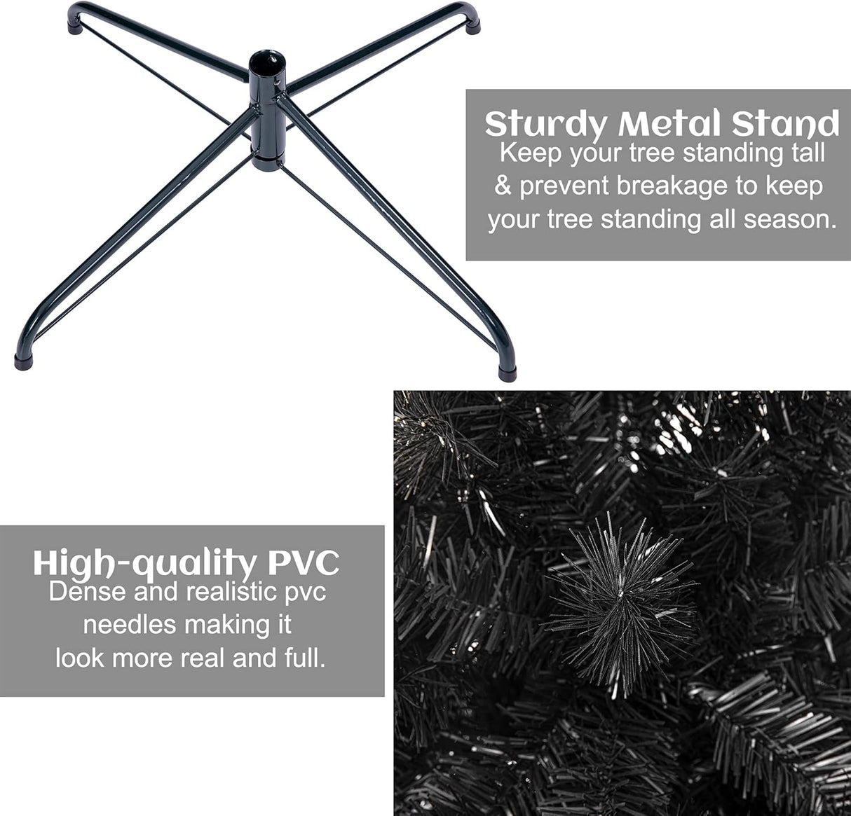 Árbol de Navidad Artificial 7.5 Ft Sunnyglade 1400 Puntas