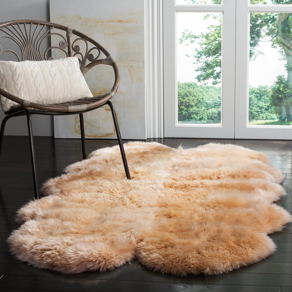 Alfombra Runner de Piel de Oveja, SAFAVIEH, Hecha a Mano, SHS121B