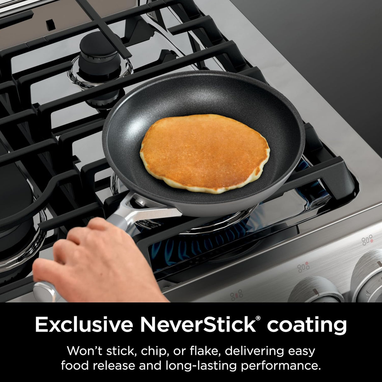 Sartén Antiadherente Ninja CW60020, Durable, Resistente, 8