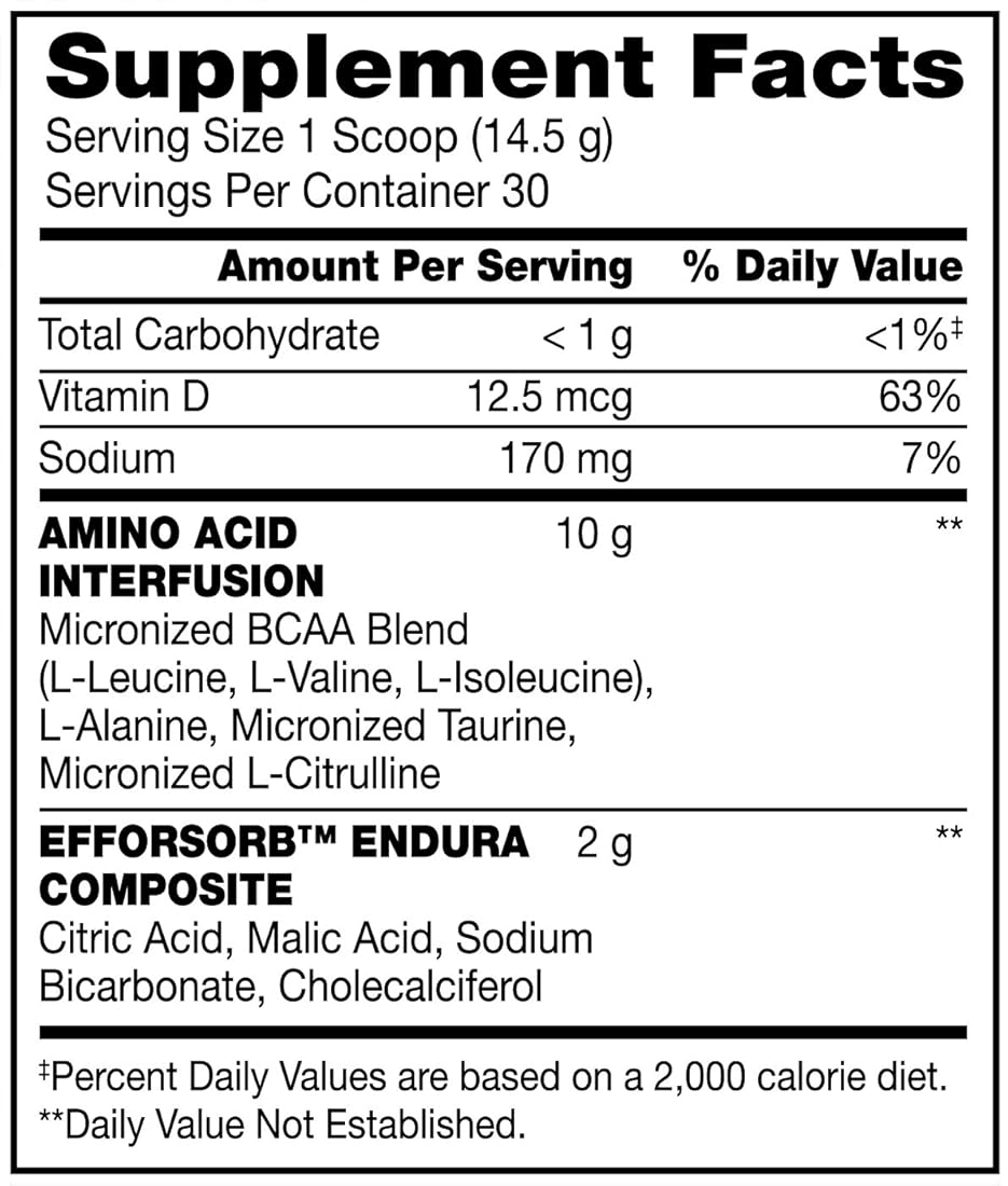 BSN Amino X Polvo de recuperación y resistencia muscular