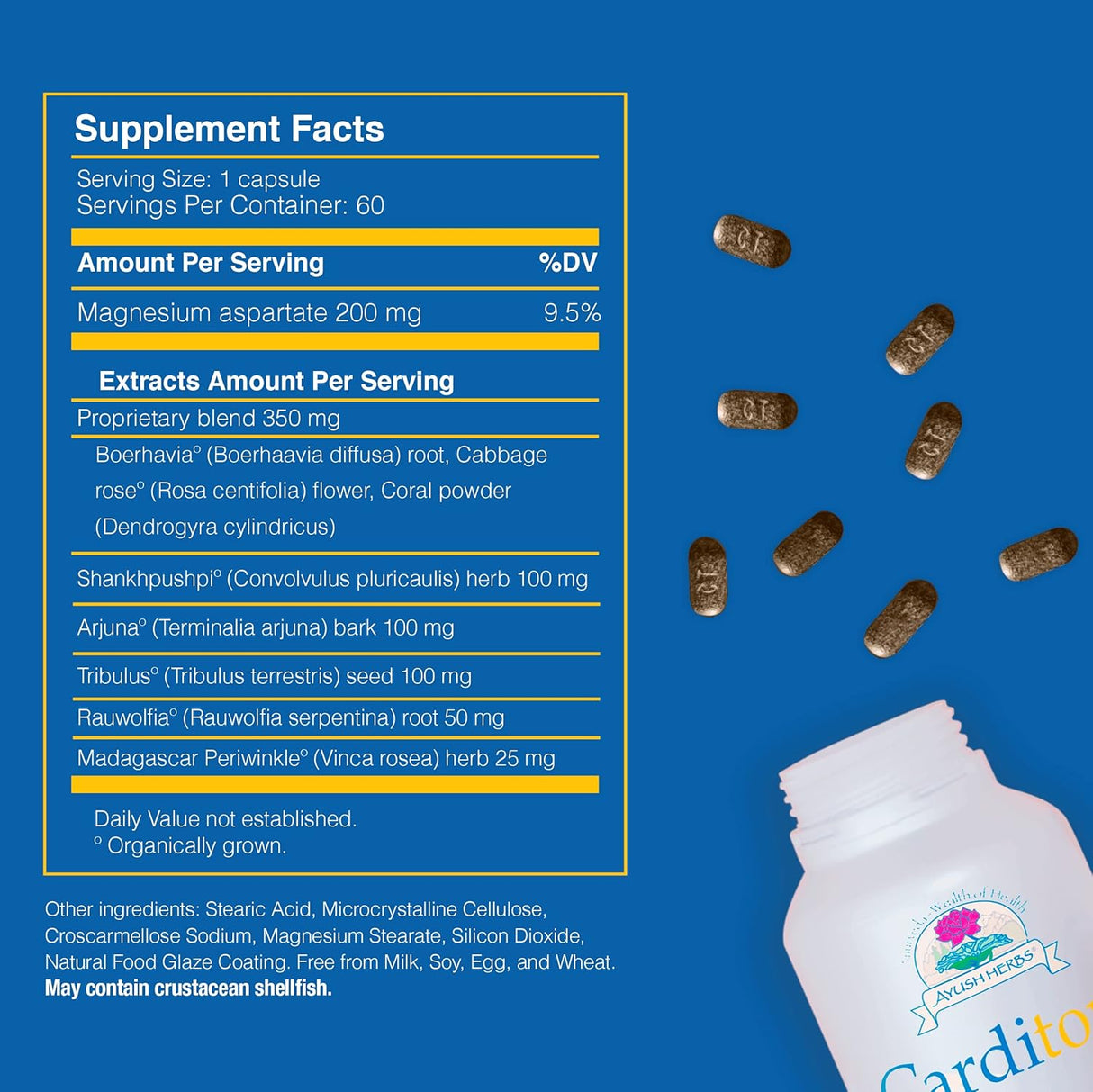 Suplementos Alimenticios 60 cápsulas Carditone