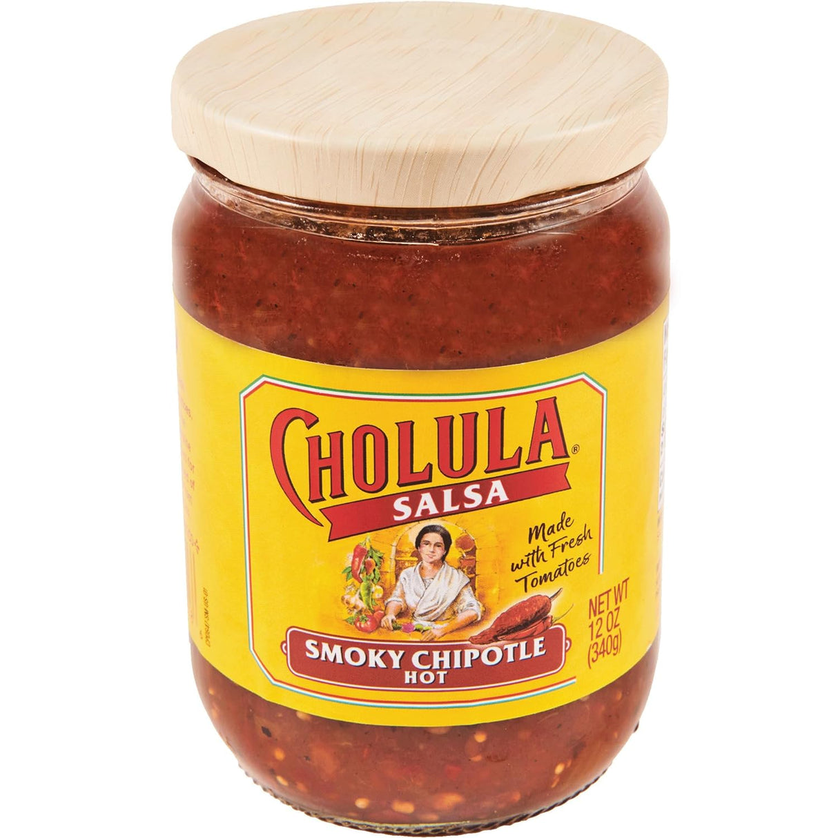 Salsa Chipotle Ahumada Cholula, Picante, 12 oz