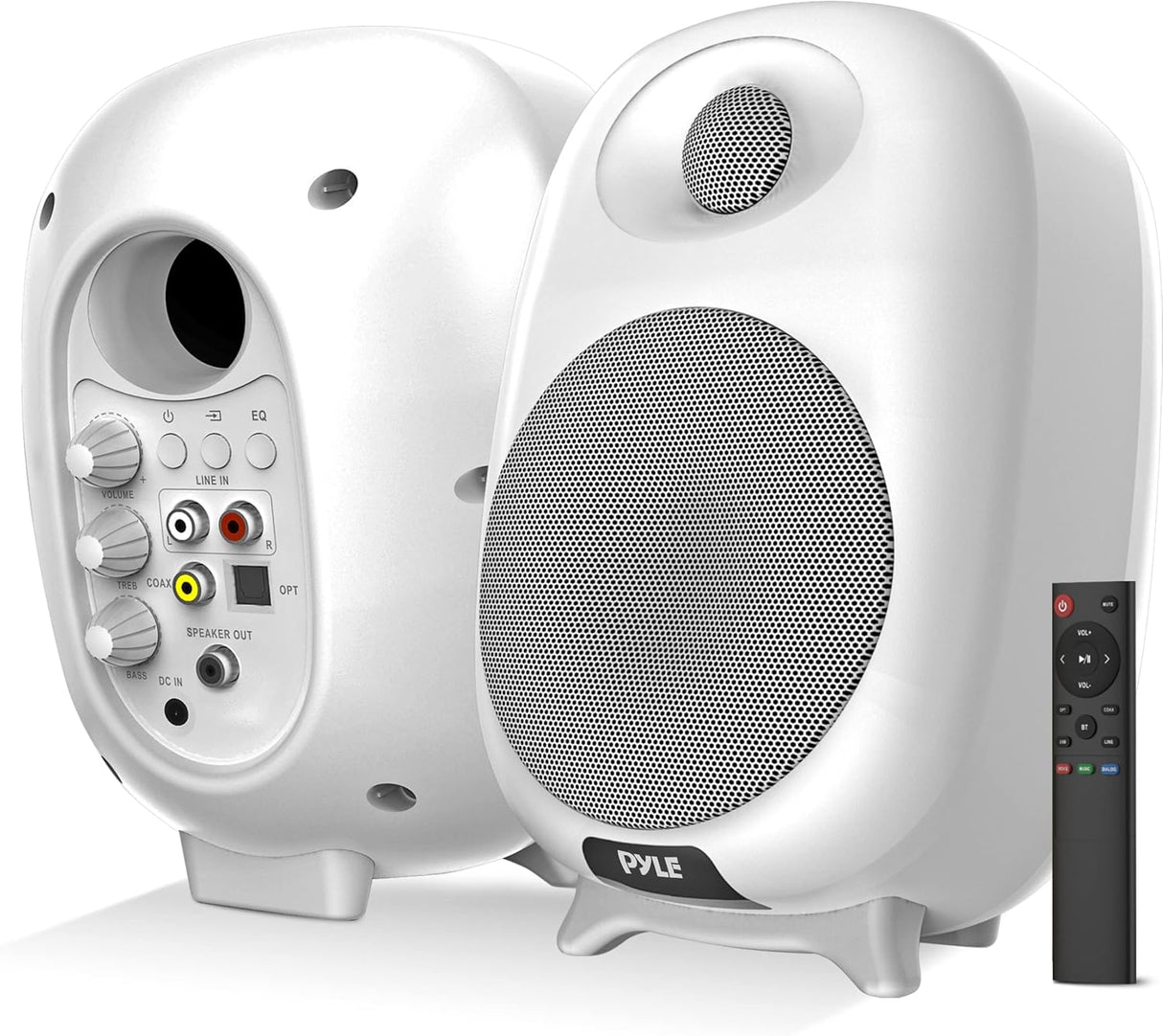 Parlantes Portátiles con Bluetooth PYLE-HOME PBKSR40WT