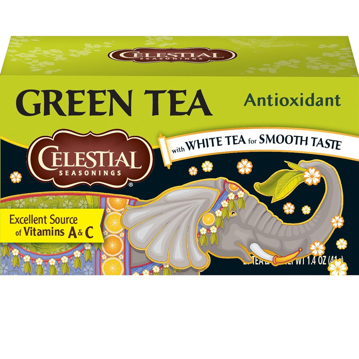 Té Verde Celestial Seasonings, Antioxidantes, 20 Sobres
