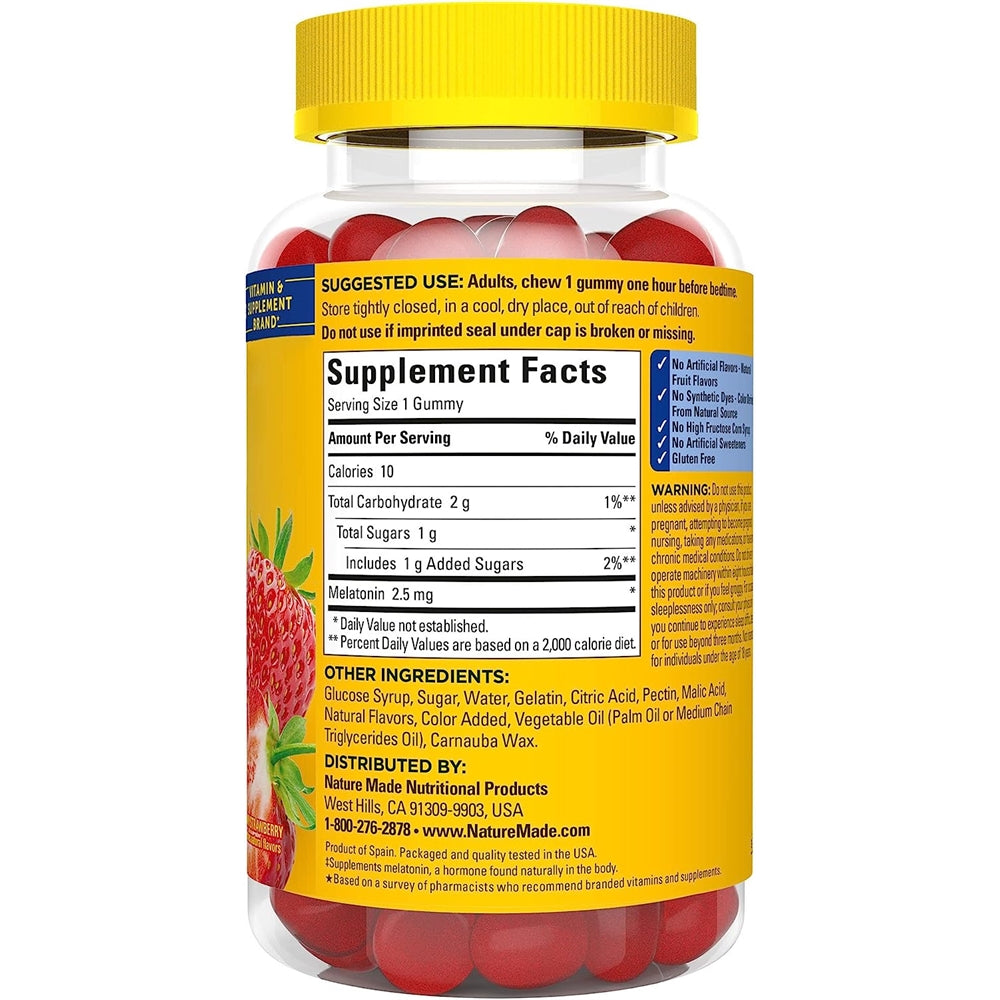 Nature Made 2.5 mg , 130 gomitas