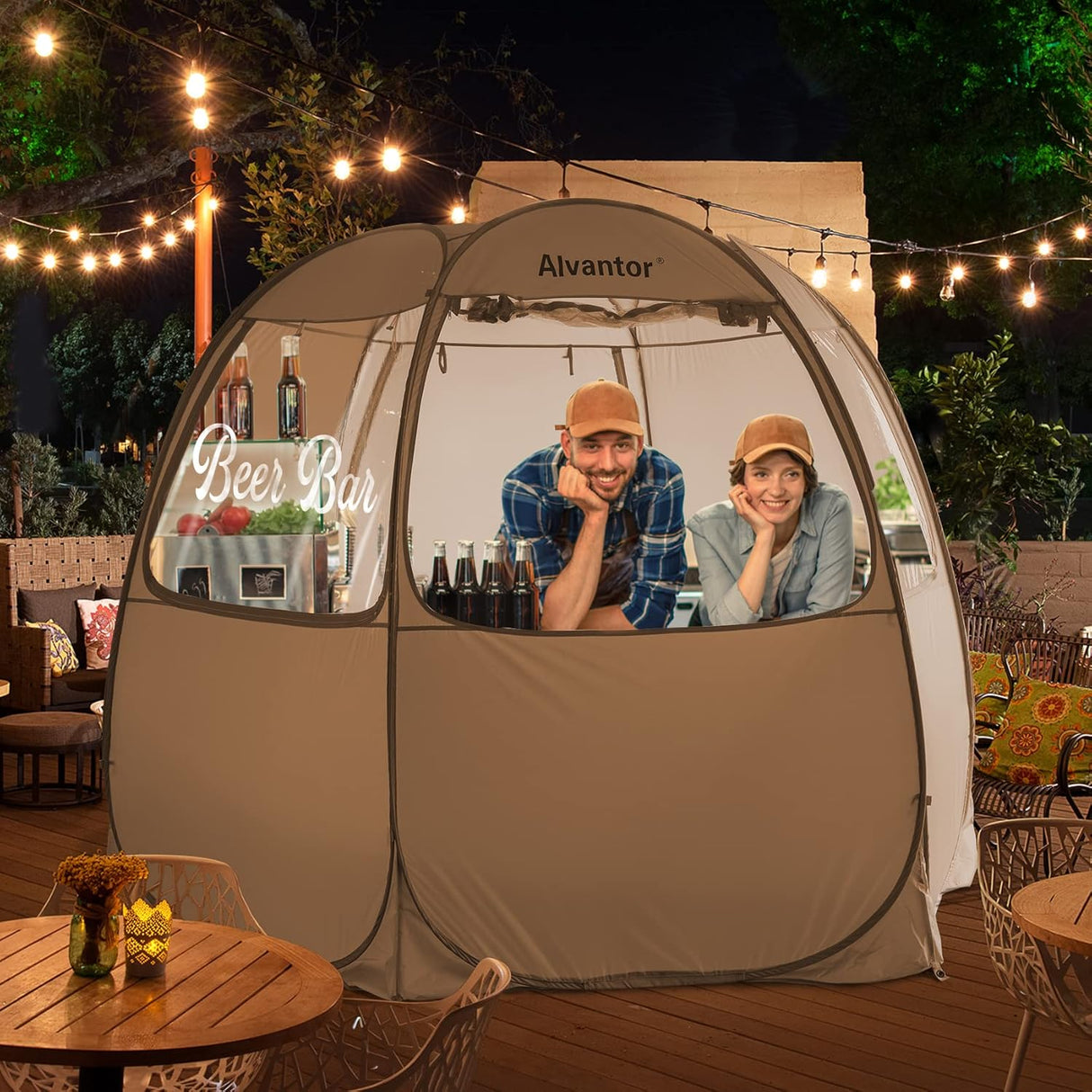 Tienda Alvantor Carpa Plegable 12x12 - Grado Comercial